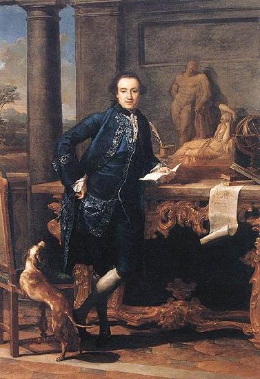 Pompeo Batoni Portrait of Charles Crowle oil painting picture